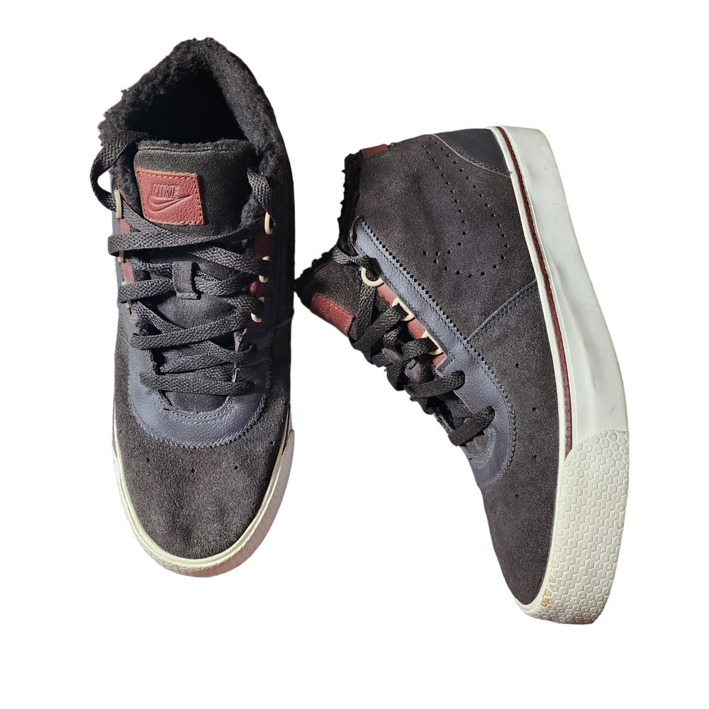 Nike Hachi Ltr Suede Leather Velvet Brown/Oxen Sz 9.5 Men
